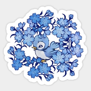 Bluebird Sticker